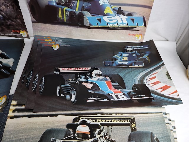 Partij vintage automobilia poster - afbeelding 4 van  8