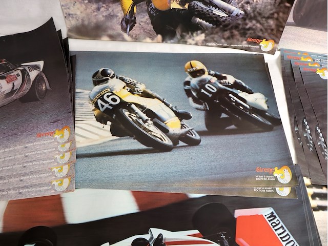 Partij vintage automobilia poster - afbeelding 7 van  8