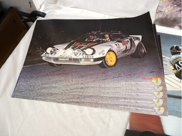 Partij vintage automobilia poster - afbeelding 8 van  8