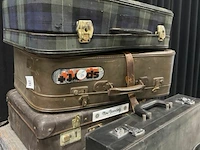 Partij vintage koffers - afbeelding 4 van  4