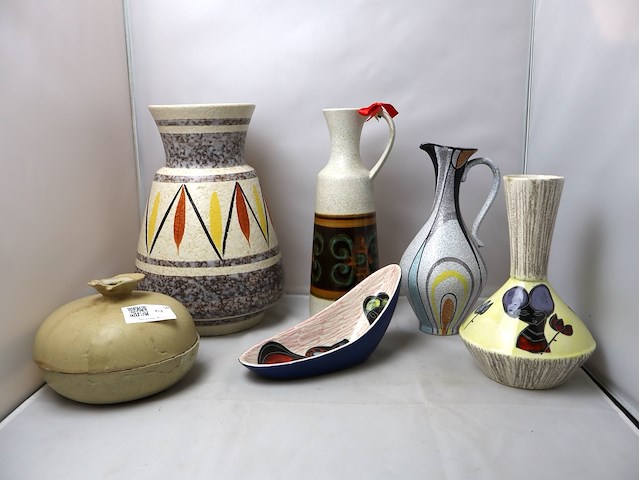 Partij vintage vazen - afbeelding 1 van  5