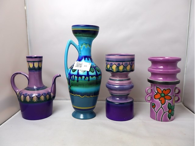 Partij vintage vazen - afbeelding 1 van  3