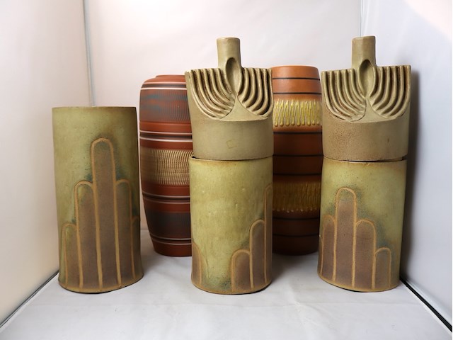 Partij vintage vazen - afbeelding 2 van  3