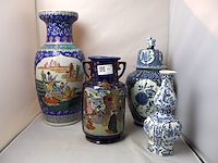 Partij vintage vazen - afbeelding 1 van  5