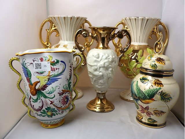 Partij vintage vazen - afbeelding 1 van  6