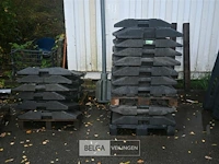 Partij voetplaten voor afzethek - afbeelding 1 van  7