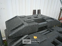 Partij voetplaten voor afzethek - afbeelding 3 van  7