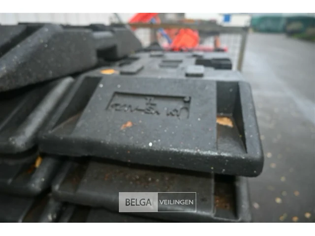 Partij voetplaten voor afzethek - afbeelding 4 van  7