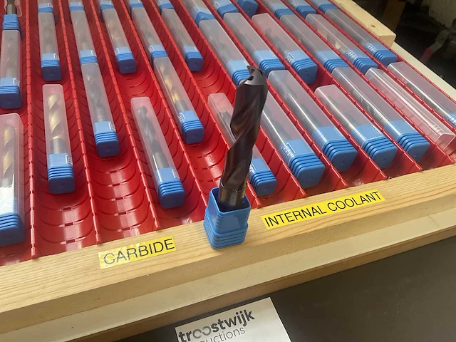 Partij volhardmetalen boren - afbeelding 2 van  6