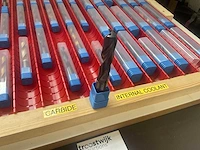 Partij volhardmetalen boren - afbeelding 2 van  6