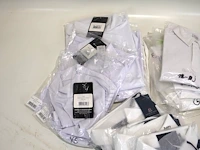 Partij wedstrijdshirts kids wit (plm 30) - afbeelding 2 van  4