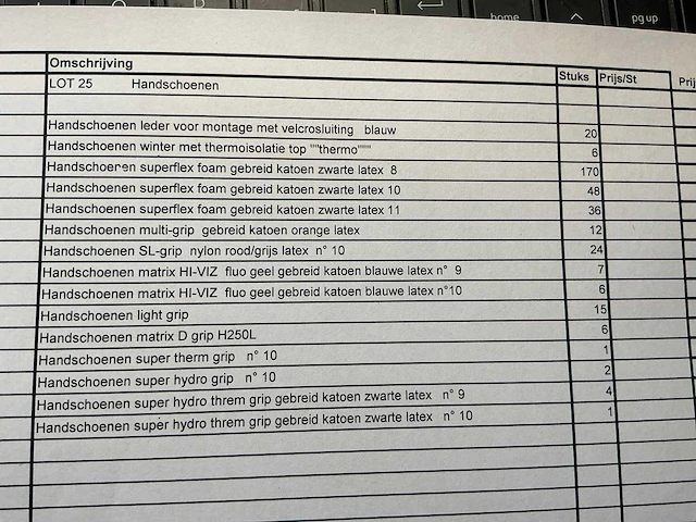 Partij werkhandschoenen - afbeelding 4 van  4