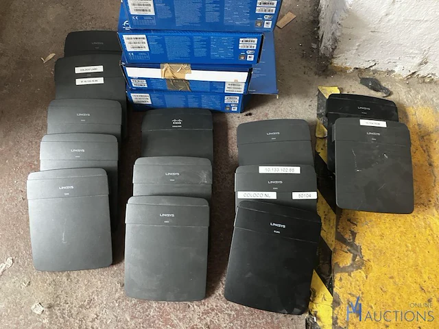 Partij wifi routers linksys - afbeelding 2 van  4