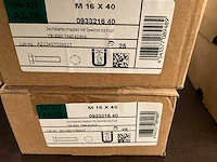 Partij zeskantsbouten ,m 16x40. - afbeelding 2 van  2