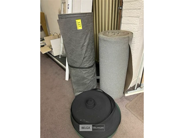 Partij zeteldoek + rekband voor zetels - afbeelding 1 van  4