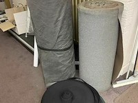 Partij zeteldoek + rekband voor zetels - afbeelding 1 van  4