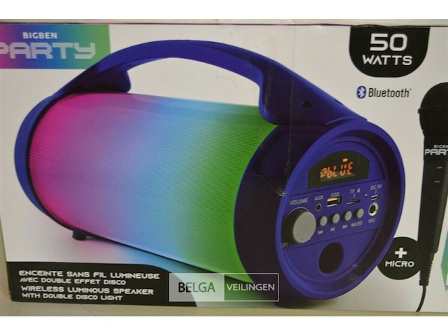 Party box met microfoon - afbeelding 2 van  4