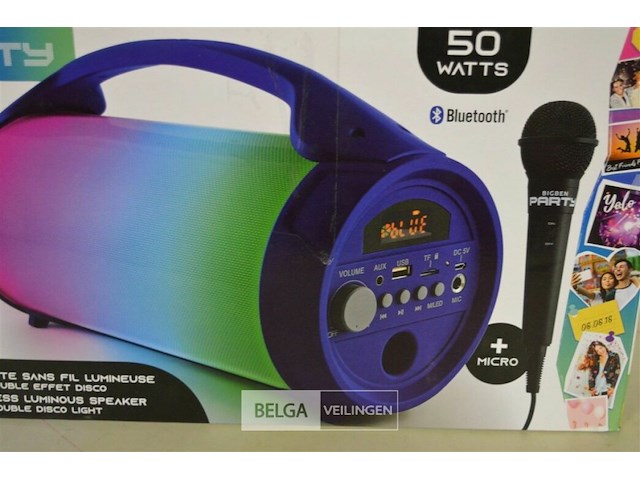 Party box met microfoon - afbeelding 3 van  4