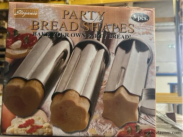 Party bread shapes - afbeelding 1 van  2