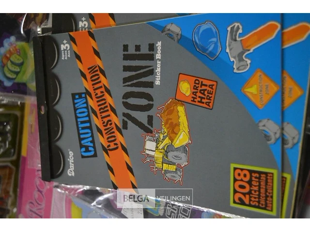 Party div soorten stickers+schetsboekje - afbeelding 4 van  4