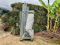 Partytent 10 x 5 m + mobiele kar opslag - afbeelding 1 van  9