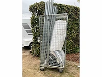 Partytent 10 x 5 m + mobiele kar opslag - afbeelding 4 van  9