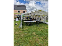 Partytent 10 x 5 m + mobiele kar opslag - afbeelding 2 van  9