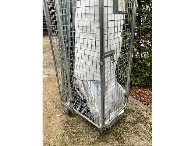 Partytent 10 x 5 m + mobiele kar opslag - afbeelding 5 van  9