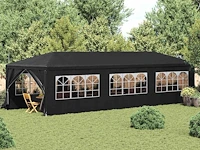 Partytent 3x9 m - antraciet - afbeelding 1 van  10