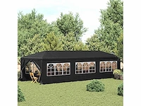 Partytent 3x9 m - antraciet - afbeelding 3 van  10