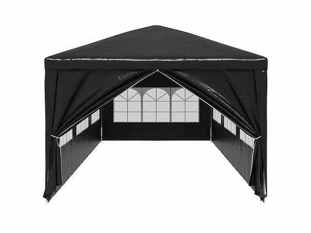Partytent 3x9 m - antraciet - afbeelding 6 van  10