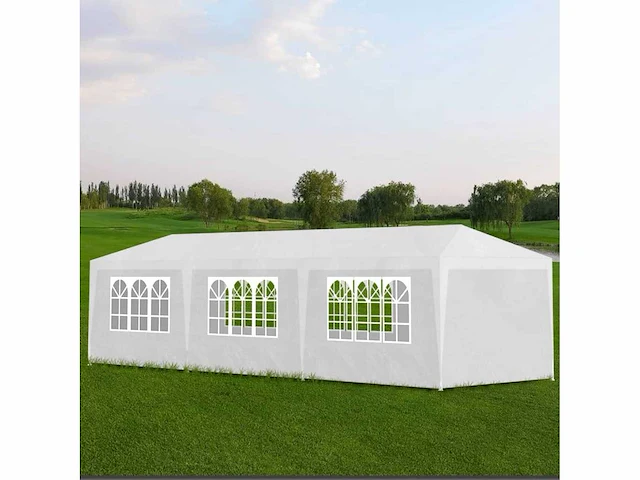 Partytent 3x9 m wit - afbeelding 1 van  6