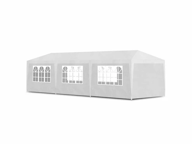 Partytent 3x9 m wit - afbeelding 2 van  6
