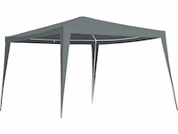 Partytent grijs 3 x 3 meter - afbeelding 3 van  4