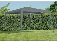 Partytent grijs 3 x 3 meter - afbeelding 4 van  4