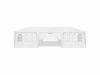 Partytent met zijwanden 4x9m wit 90 g/m² - afbeelding 3 van  9