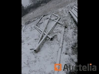 Partytent metaal structuur en dekzeilen - afbeelding 5 van  6