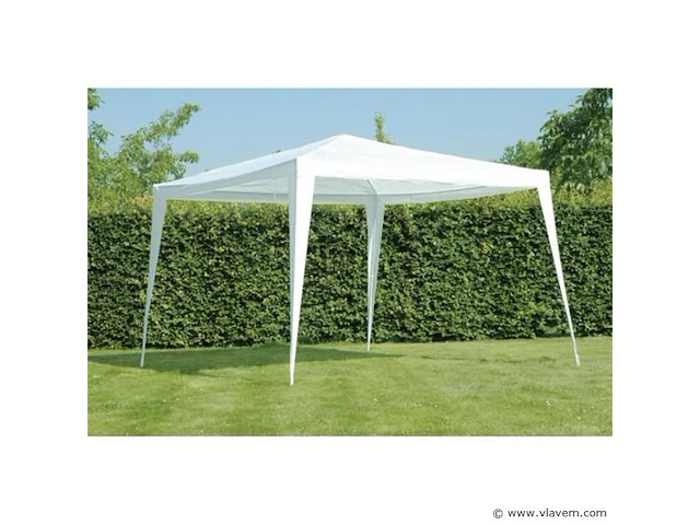 Partytent wit 3 x 3 meter - afbeelding 3 van  4