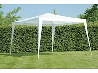 Partytent wit 3 x 3 meter - afbeelding 3 van  4