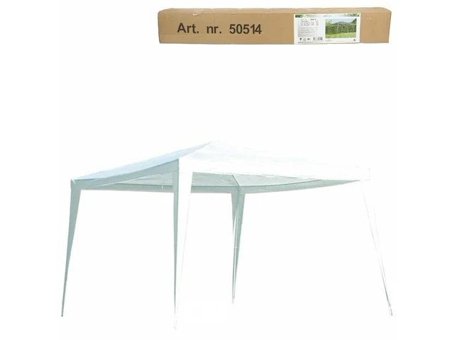 Partytent wit 3x3 - afbeelding 1 van  4