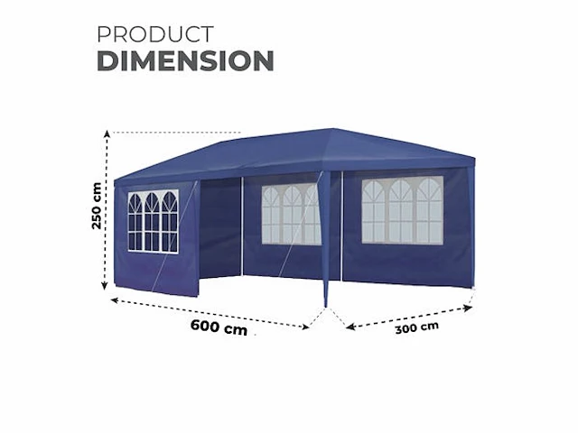 Partytent - afbeelding 1 van  3