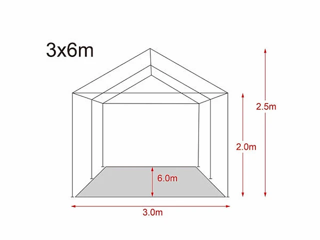 Partytent - afbeelding 4 van  4