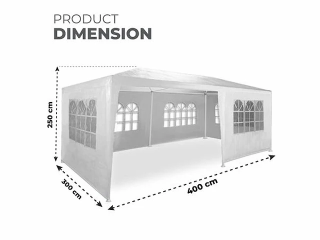 Partytent - afbeelding 3 van  4