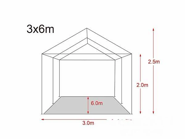 Partytent - afbeelding 3 van  6
