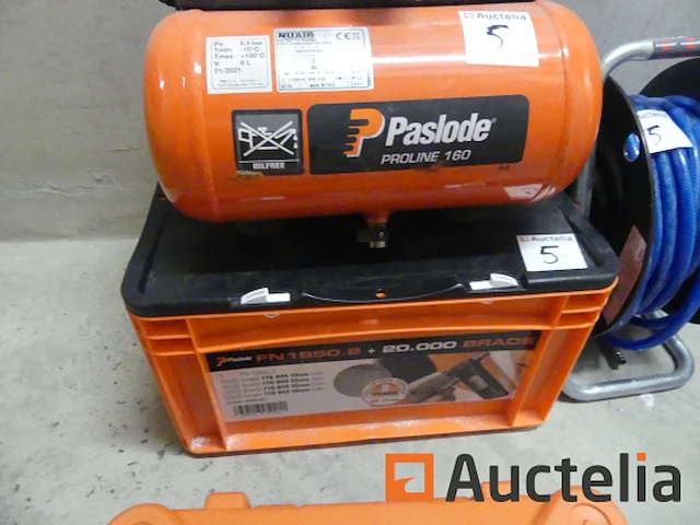 Paslode compressor & spijkermachine - afbeelding 4 van  7