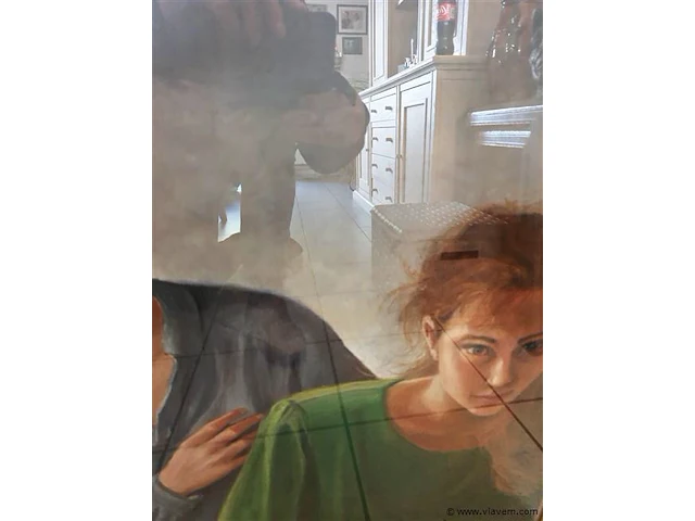Pastelschilderij dominique van den bergh - afbeelding 6 van  6