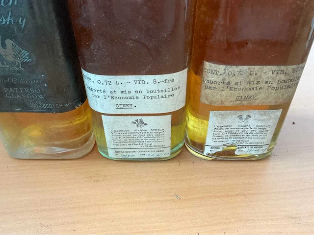 Patersons best whiskey (3x) - afbeelding 3 van  4