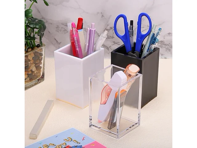 Patikil acryl penhouder (4 stuks) - afbeelding 3 van  4