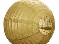 Patikil papieren lantaarns (goud) - afbeelding 3 van  4