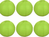 Patikil papieren lantaarns (groen) - afbeelding 1 van  4